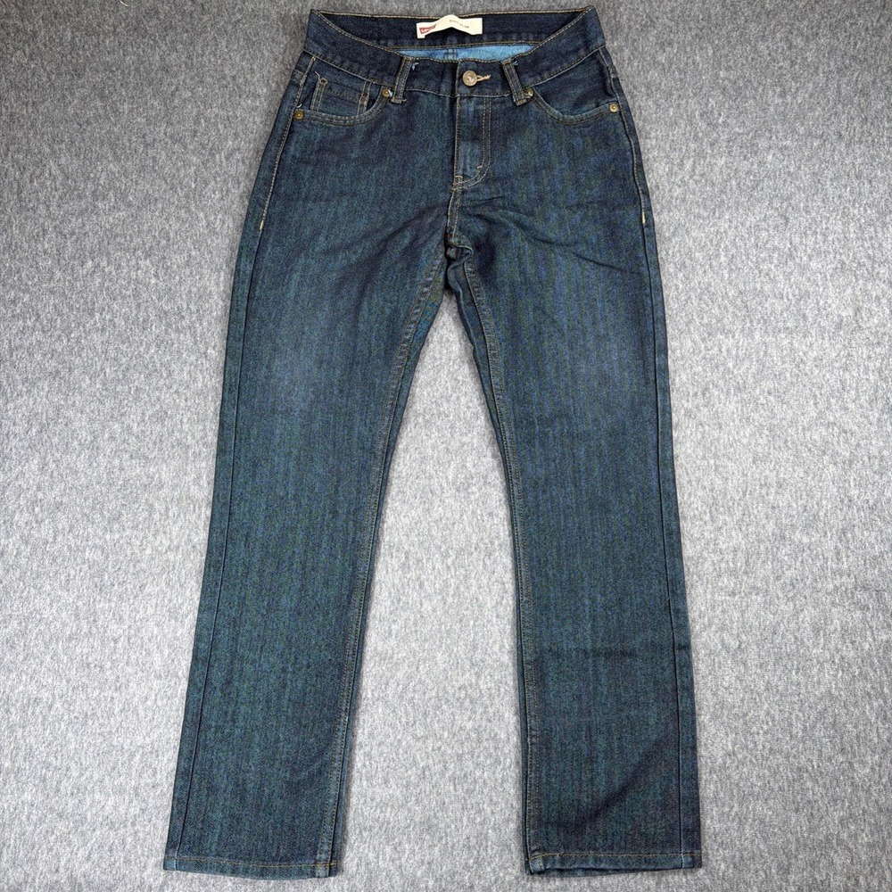 Levis 511 Jeans Boys Size 14 Regular 27x27 Slim Fit Pants Blue Youth Boys